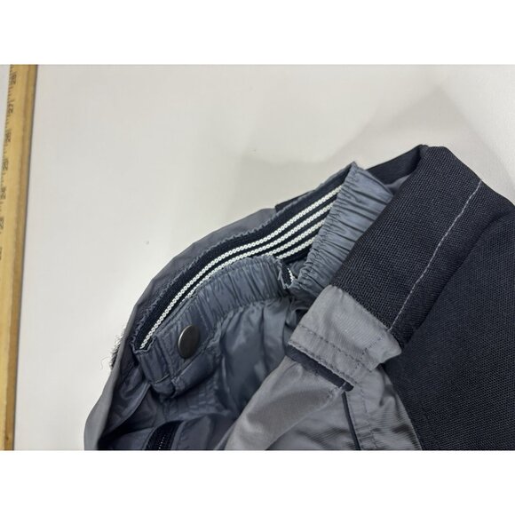 Alpine Men Medium (Actual 30 Adjustable x32) Ski Snow Pants Gray Lined Nylon EUC - Picture 4 of 9